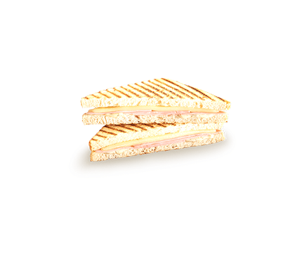 Hot Toast Käse Schinken