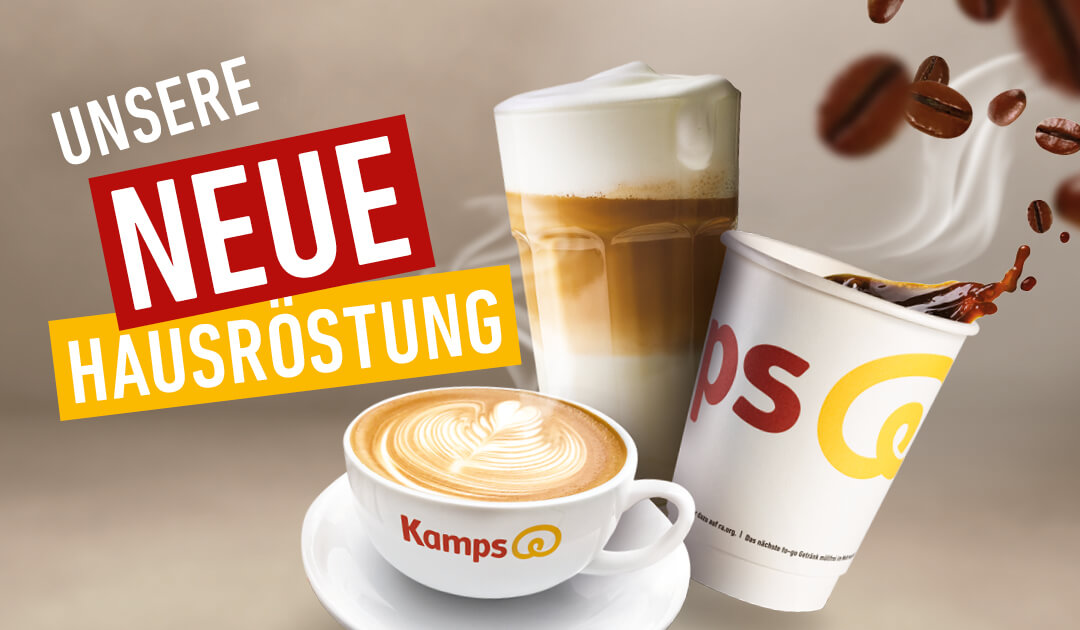 KAFFEESPEZIALITÄTEN MIT UNSERER NEUEN HAUSRÖSTUNG