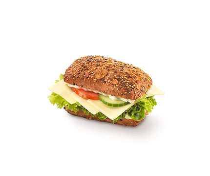Mehrkornbrötchen mit Gouda