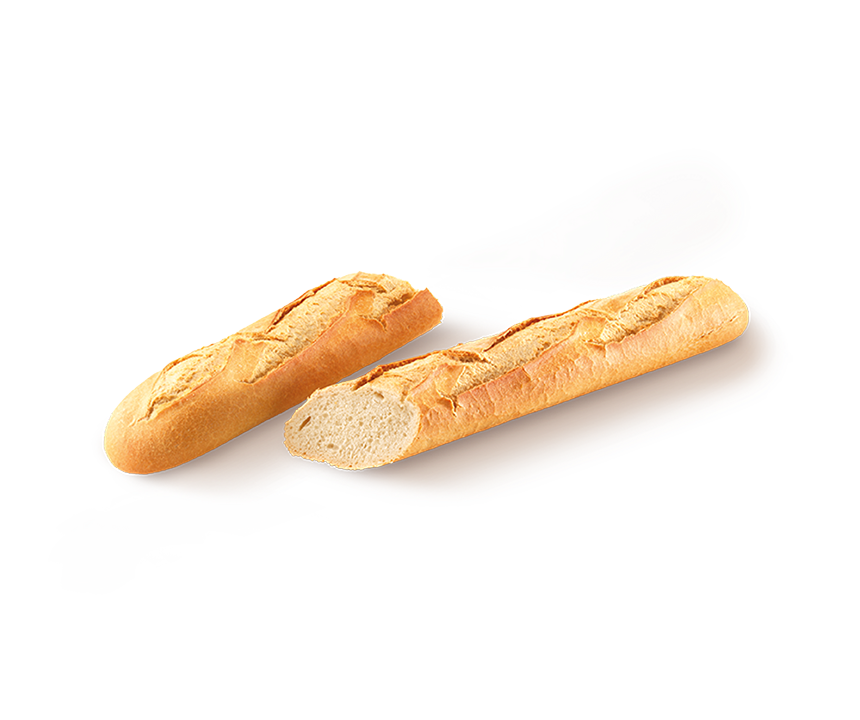 Kamps Französisches Baguette - Original Französisch, mit goldbrauner Kruste, halbiert