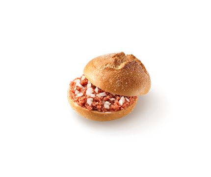 Kronprinz mit Zwiebelmettwurst